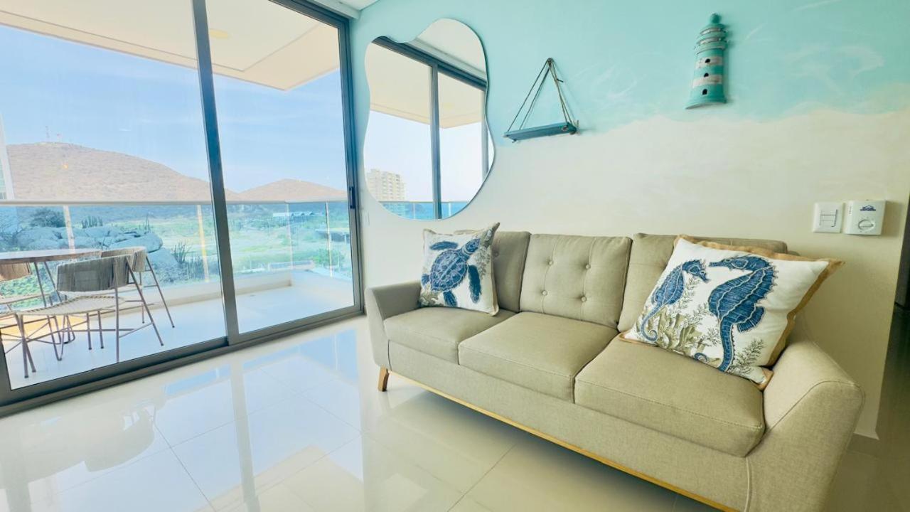 Samaria Club De Playa By Santa Marta Playa Resort, Preciosos Apartamentos En El Sector Exclusivo De Pozos Colorados Szoba fotó