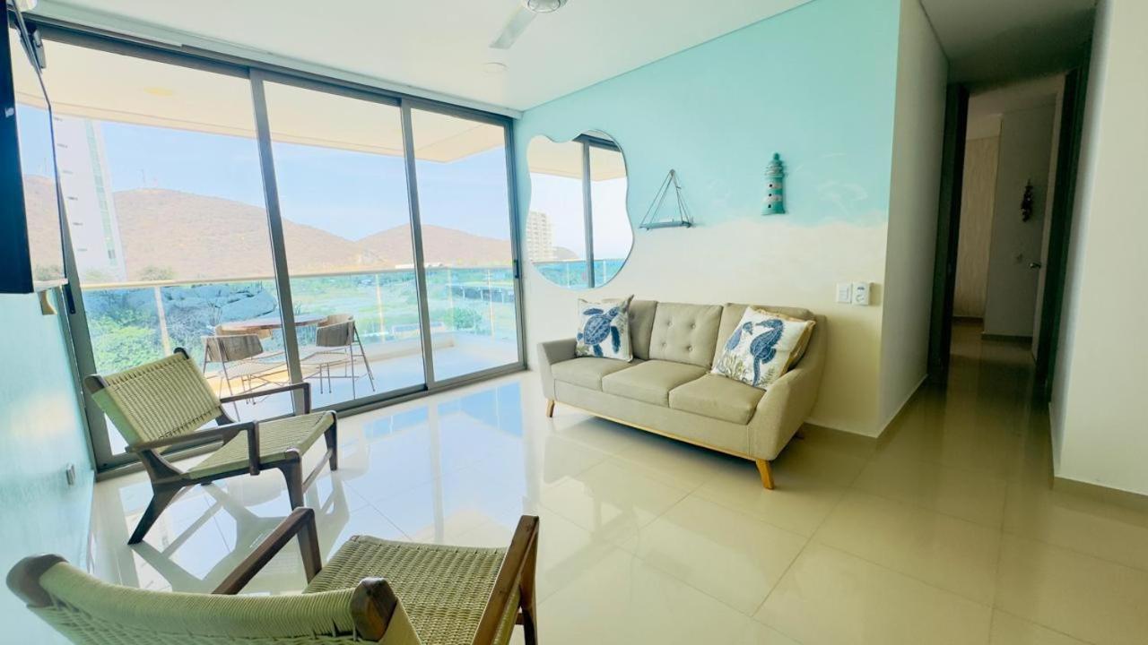 Samaria Club De Playa By Santa Marta Playa Resort, Preciosos Apartamentos En El Sector Exclusivo De Pozos Colorados Szoba fotó