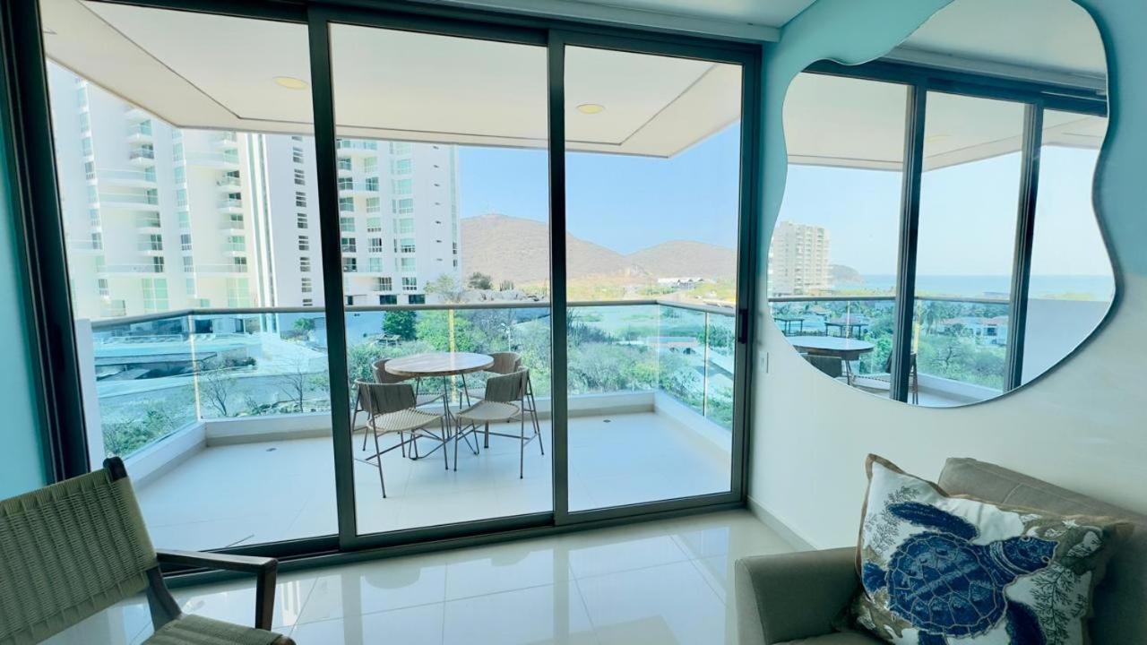 Samaria Club De Playa By Santa Marta Playa Resort, Preciosos Apartamentos En El Sector Exclusivo De Pozos Colorados Szoba fotó